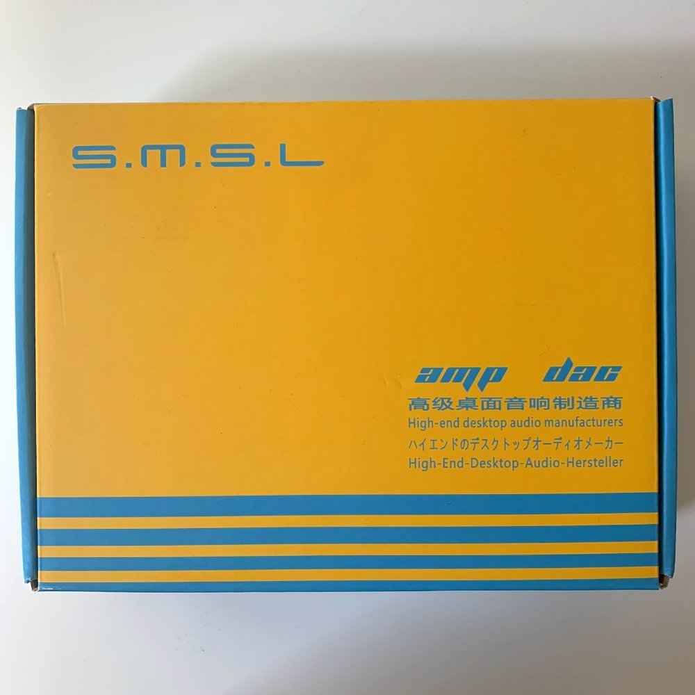 NEW SMSL Amplifier + Power Adapter for speakers